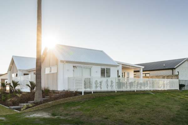 White Aluminium Fence